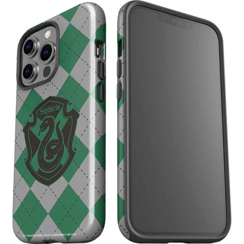 Wizarding World Harry Potter Slytherin Crest iPhone 15 Pro Impact Case
